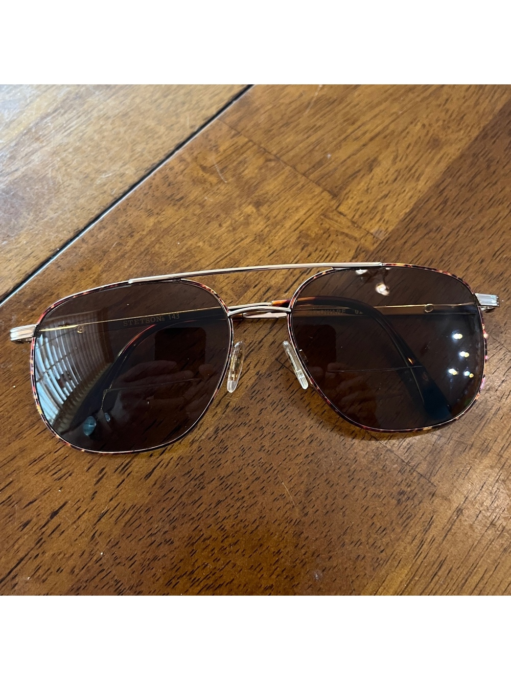 Stetson 143 Men’s Full Rim Eyeglasses Tortoise Frame Zyloware 024 Preowned